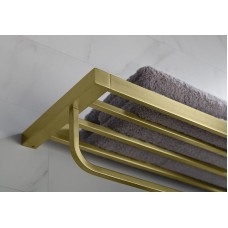 Полка для полотенец Timo Selene 17058/17 Золото матовое