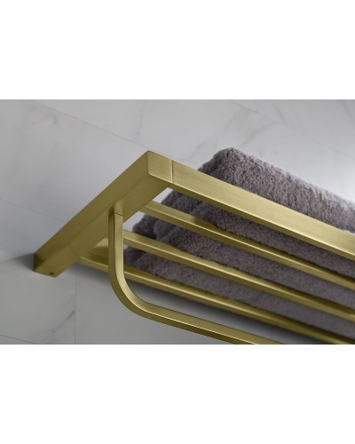 Полка для полотенец Timo Selene 17058/17 Золото матовое