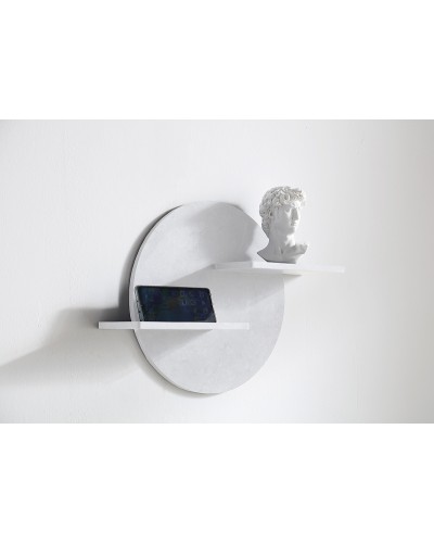 Полка из искусственного камня Abber Stein AS1656 Белая матовая