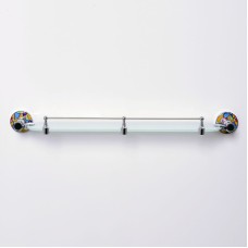 Стеклянная полка WasserKRAFT Diemel K-2244 Хром