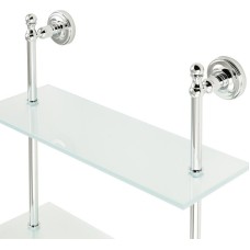 Стеклянная полка Migliore Mirella 17232 Хром