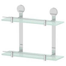 Стеклянная полка Artwelle Harmonie HAR 037 Хром