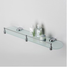Стеклянная полка WasserKRAFT Berkel K-6844 Хром