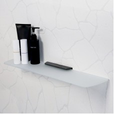 Стеклянная полка WasserKRAFT Glan K-5124 Черная глянцевая