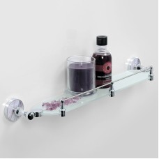 Стеклянная полка WasserKRAFT Aland K-8544 Хром