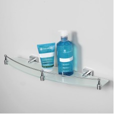 Стеклянная полка WasserKRAFT Dill K-3944 Хром