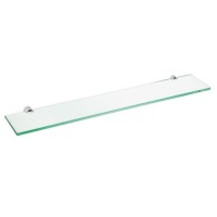 Полка стеклянная Bemeta Alfa 102402242 Хром