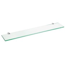 Полка стеклянная Bemeta Alfa 102402242 Хром