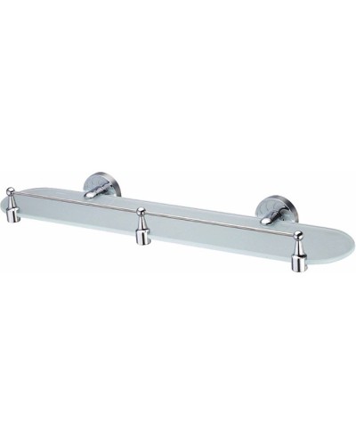 Стеклянная полка WasserKRAFT Isen K-4044 Хром
