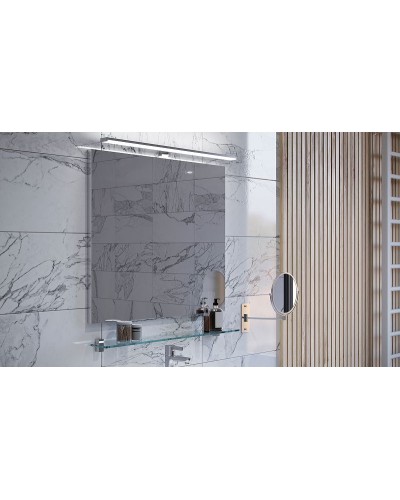 Полка стеклянная Velvex Klaufs pkKLA.100-46 Хром