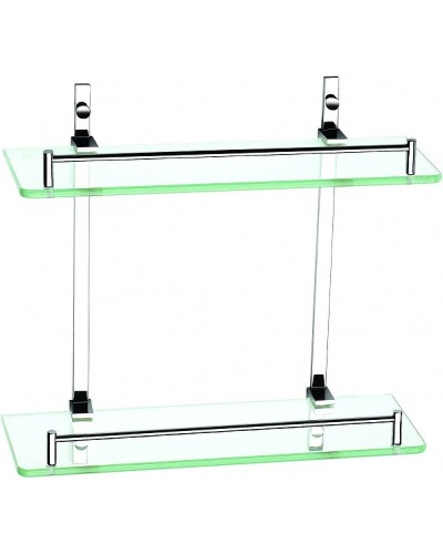Стеклянная полка Aquanet 8022 264917 Хром