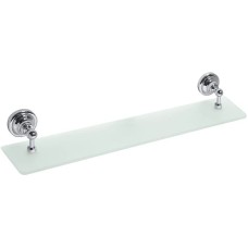 Стеклянная полка Bemeta Retro chrom 144302242 Хром