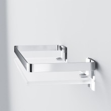 Стеклянная полка AM.PM Sense L A7455100 Серебристая