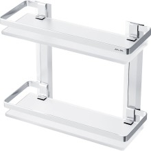Стеклянная полка AM.PM Sense L A7455200 Серебристая