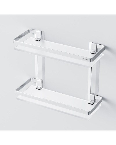 Стеклянная полка AM.PM Sense L A7455200 Серебристая