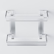 Стеклянная полка AM.PM Sense L A7455200 Серебристая