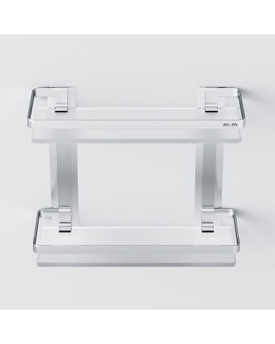 Стеклянная полка AM.PM Sense L A7455200 Серебристая