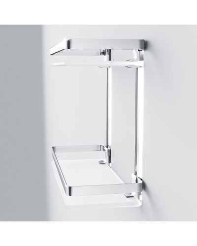 Стеклянная полка AM.PM Sense L A7455200 Серебристая