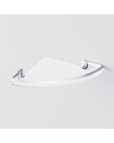 Стеклянная полка AM.PM Sense L A7456100 угловая Серебристая