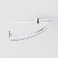 Стеклянная полка AM.PM Sense L A7456100 угловая Серебристая