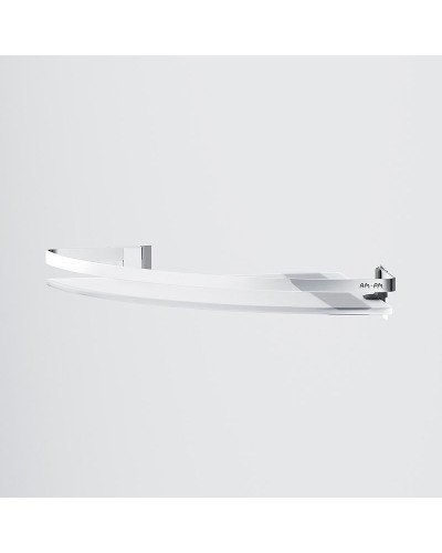 Стеклянная полка AM.PM Sense L A7456100 угловая Серебристая