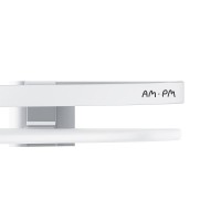 Стеклянная полка AM.PM Sense L A7456100 угловая Серебристая