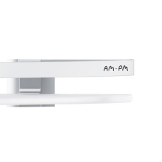 Стеклянная полка AM.PM Sense L A7456100 угловая Серебристая