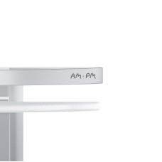 Стеклянная полка AM.PM Sense L A7456200 угловая Серебристая