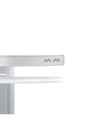 Стеклянная полка AM.PM Sense L A7456200 угловая Серебристая