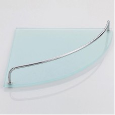 Стеклянная полка Haiba HB1921-1 угловая Хром