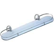 Стеклянная полка Haiba HB1607-1 Хром