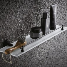 Стеклянная полка Haiba HB8707 Черная