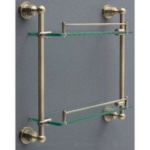 Полка стеклянная 43,8 см Aquanet 3852