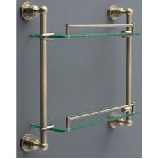 Полка стеклянная 43,8 см Aquanet 3852