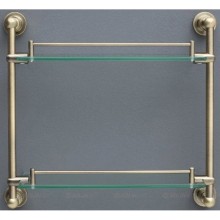 Полка стеклянная 43,8 см Aquanet 3852