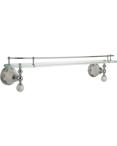 Стеклянная полка Migliore Provance 17666 Хром