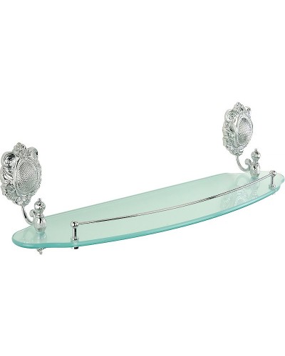 Стеклянная полка Migliore Cleopatra 16664 Хром