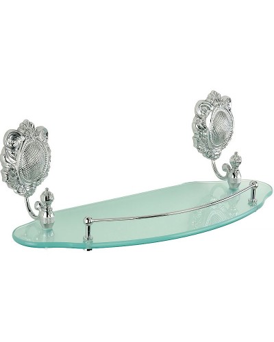 Стеклянная полка Migliore Cleopatra 16665 Хром