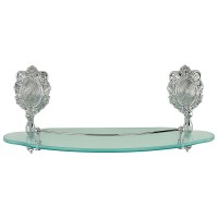 Стеклянная полка Migliore Cleopatra 16665 Хром