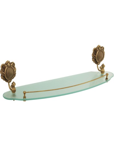 Стеклянная полка Migliore Cleopatra 16636 Бронза