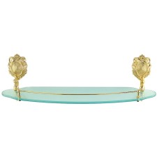 Стеклянная полка Migliore Cleopatra 16692 Золото