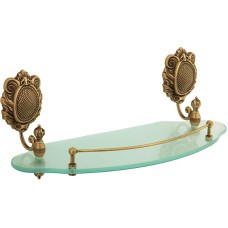 Стеклянная полка Migliore Cleopatra 16637 Бронза