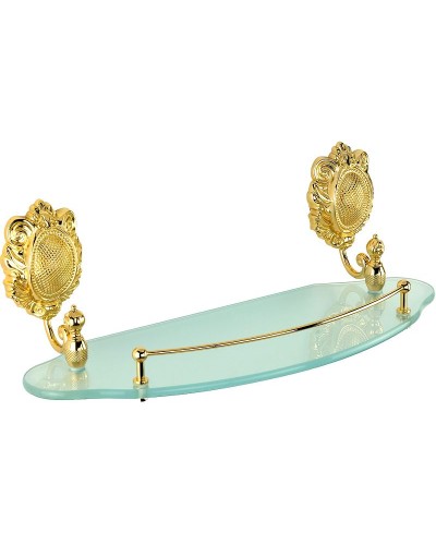 Стеклянная полка Migliore Cleopatra 16693 Золото
