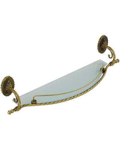 Стеклянная полка Migliore Edera 16898 Бронза