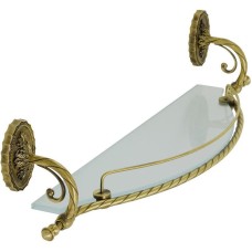 Стеклянная полка Migliore Edera 16898 Бронза