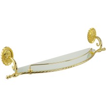 Стеклянная полка Migliore Edera 16946 Золото