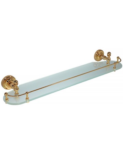 Стеклянная полка Migliore Mirella 17328 Золото