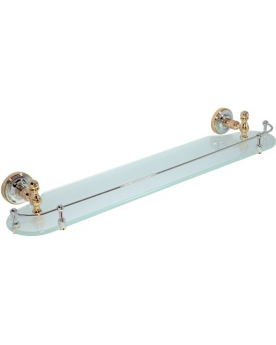 Стеклянная полка Migliore Mirella 17288 Хром Золото