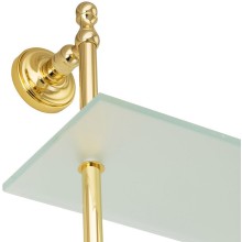 Стеклянная полка Migliore Mirella 17313 Золото