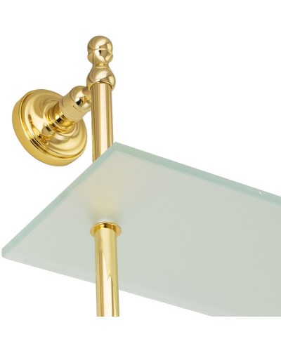 Стеклянная полка Migliore Mirella 17313 Золото